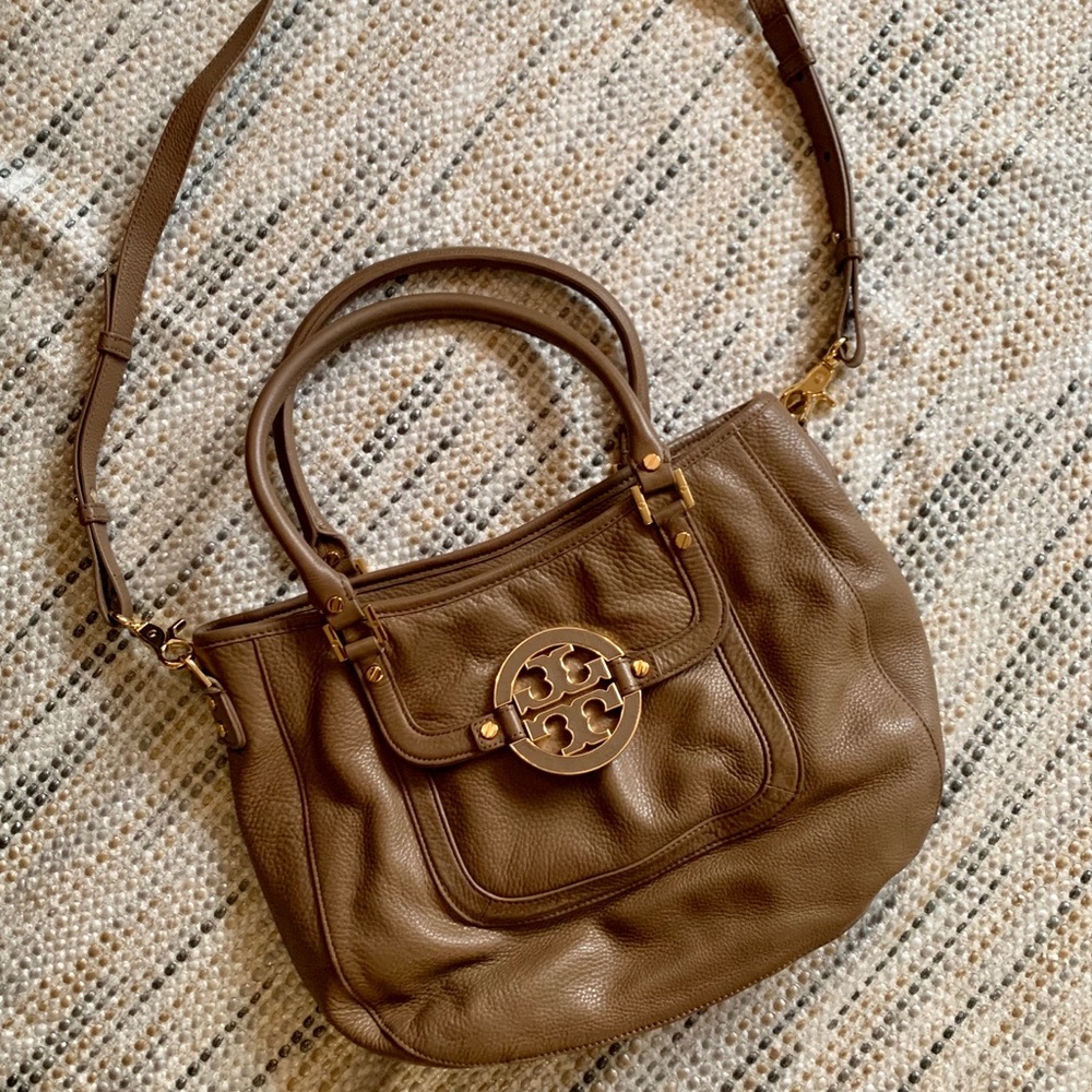 Tory Burch Amanda Leather Hobo